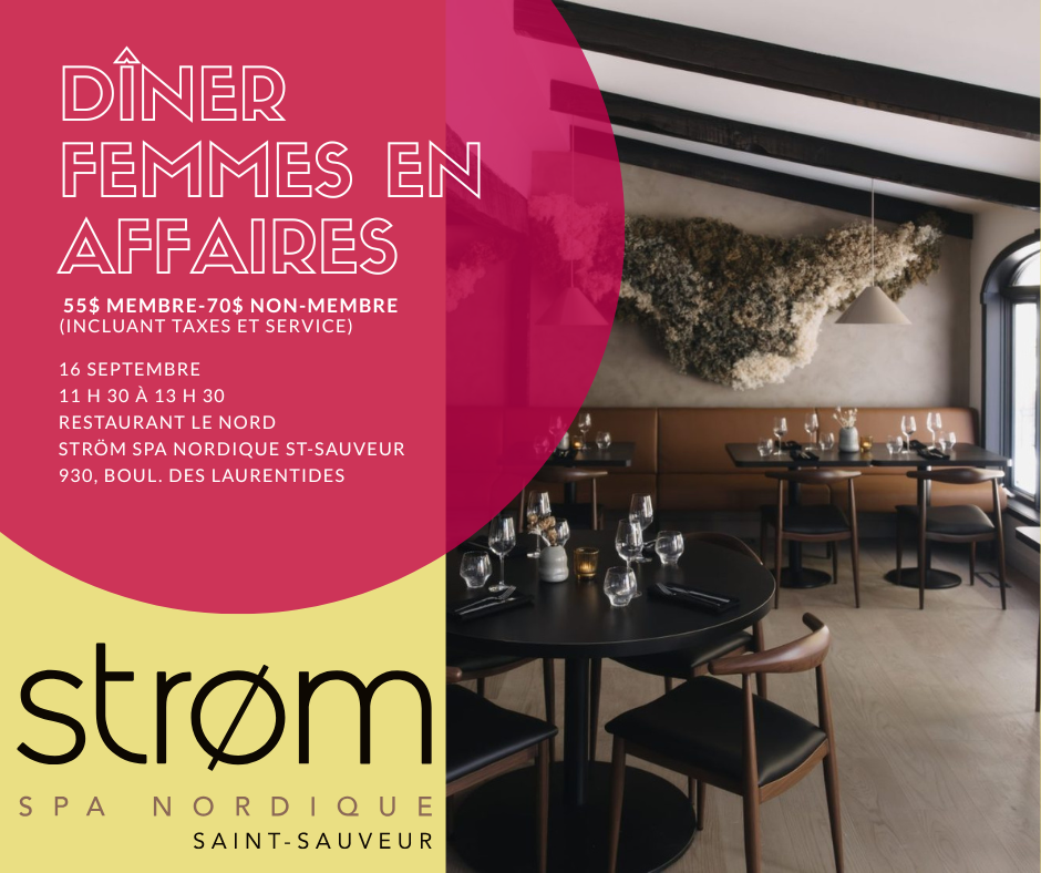 DÎNER FEMMES EN AFFAIRES